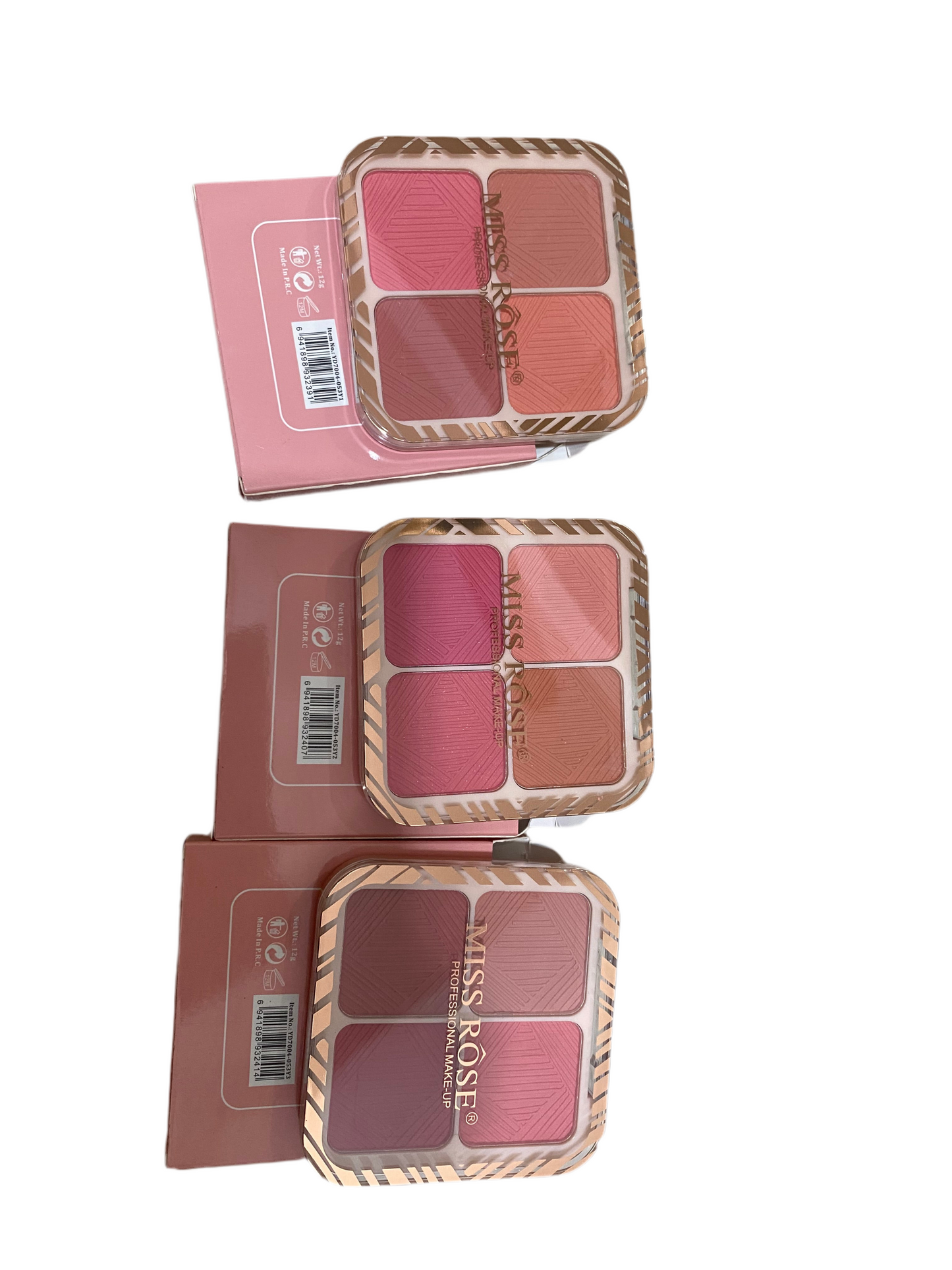 Missrose Velvet Blush Quad / 4 colour