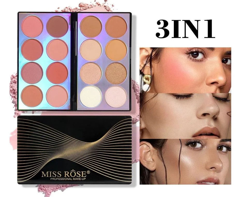 Miss Rose 16 Colour Face Palette