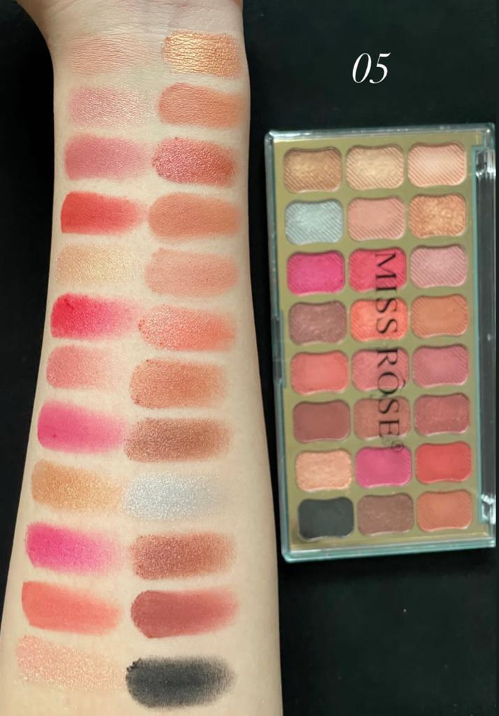 Miss Rose 24 Color Eye Palette