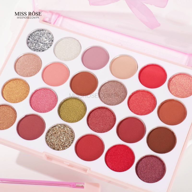 Miss Rose 24-Color Versatile Eyeshadow Palette