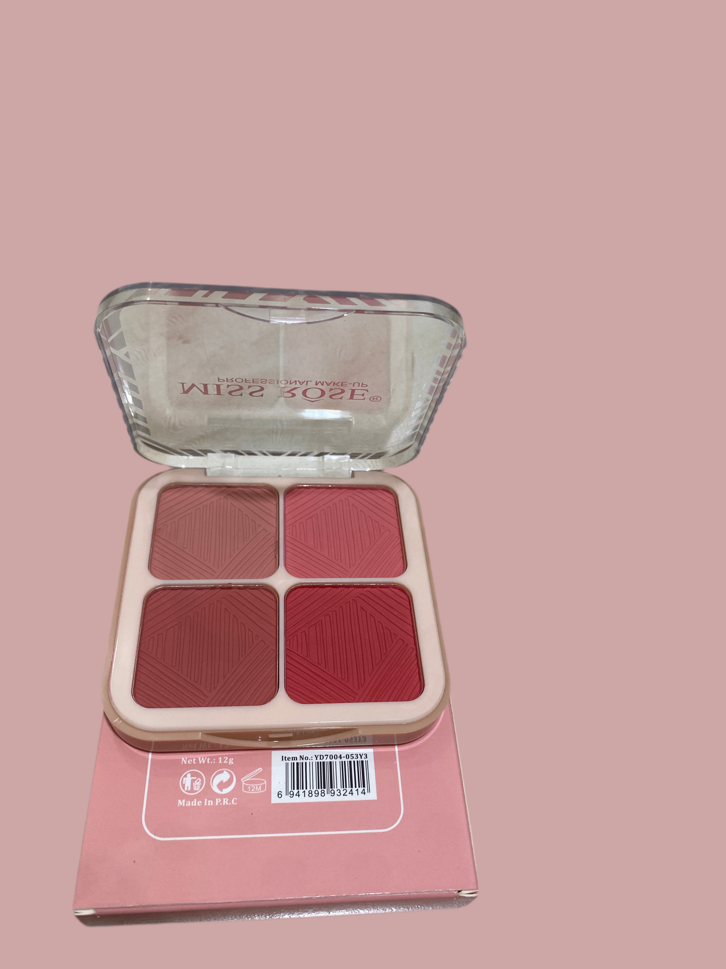 Missrose Velvet Blush Quad / 4 colour