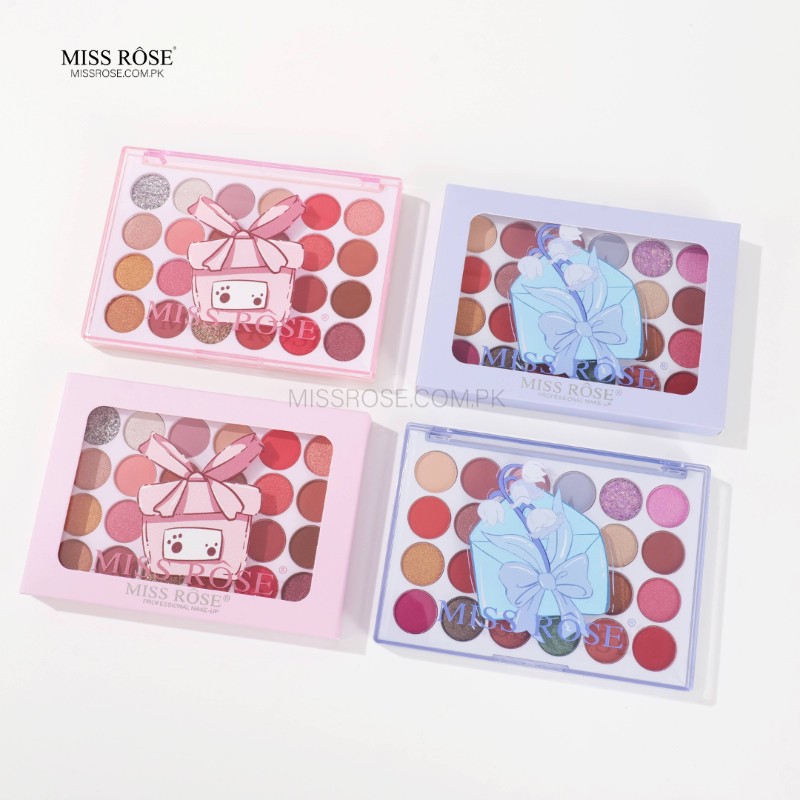 Miss Rose 24-Color Versatile Eyeshadow Palette