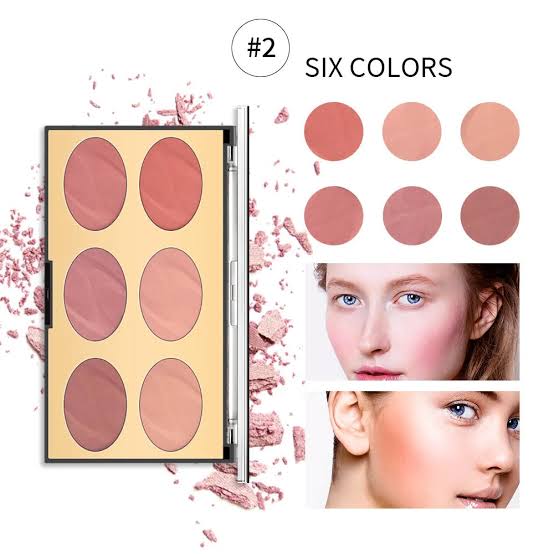 Miss Rose 6 color blush (new)