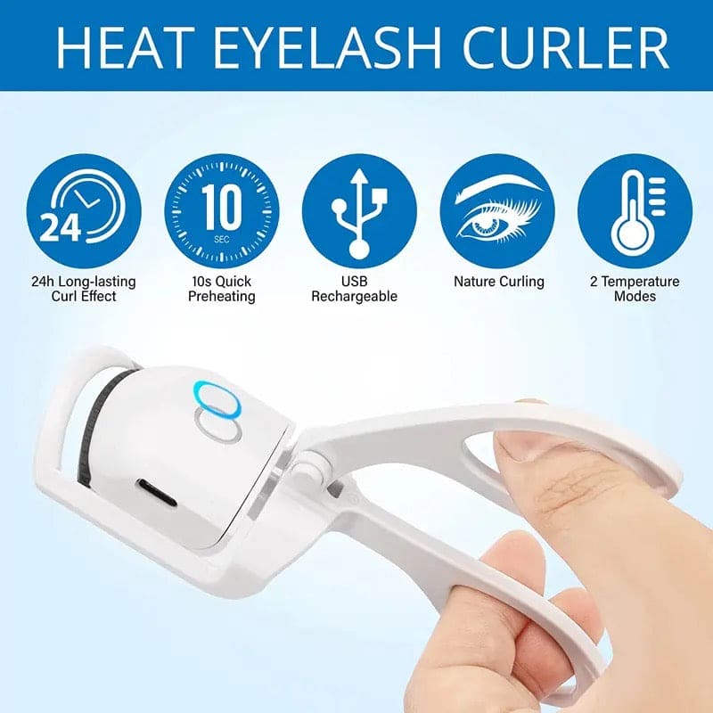 Chargeable eyelash curler