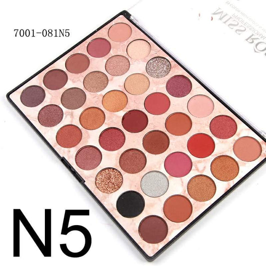 Miss Rose 35 Color Fashion EyeShadow Palette N5
