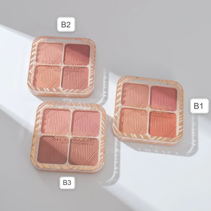 Missrose Velvet Blush Quad / 4 colour