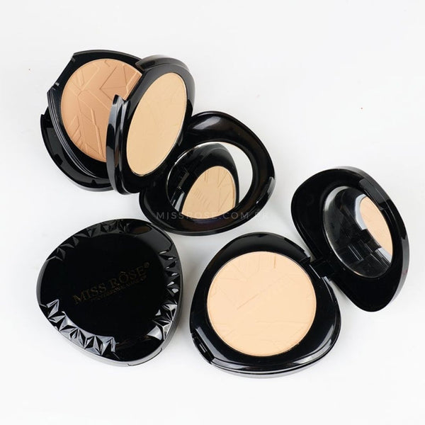 Missrose Bright Black Triangle Double Layer compact Powder
