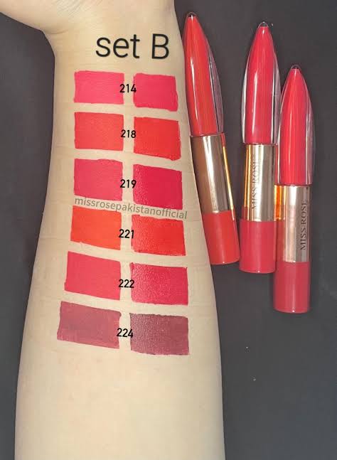 Missrose Dual-Ended Matte Lipstick & Lip Gloss