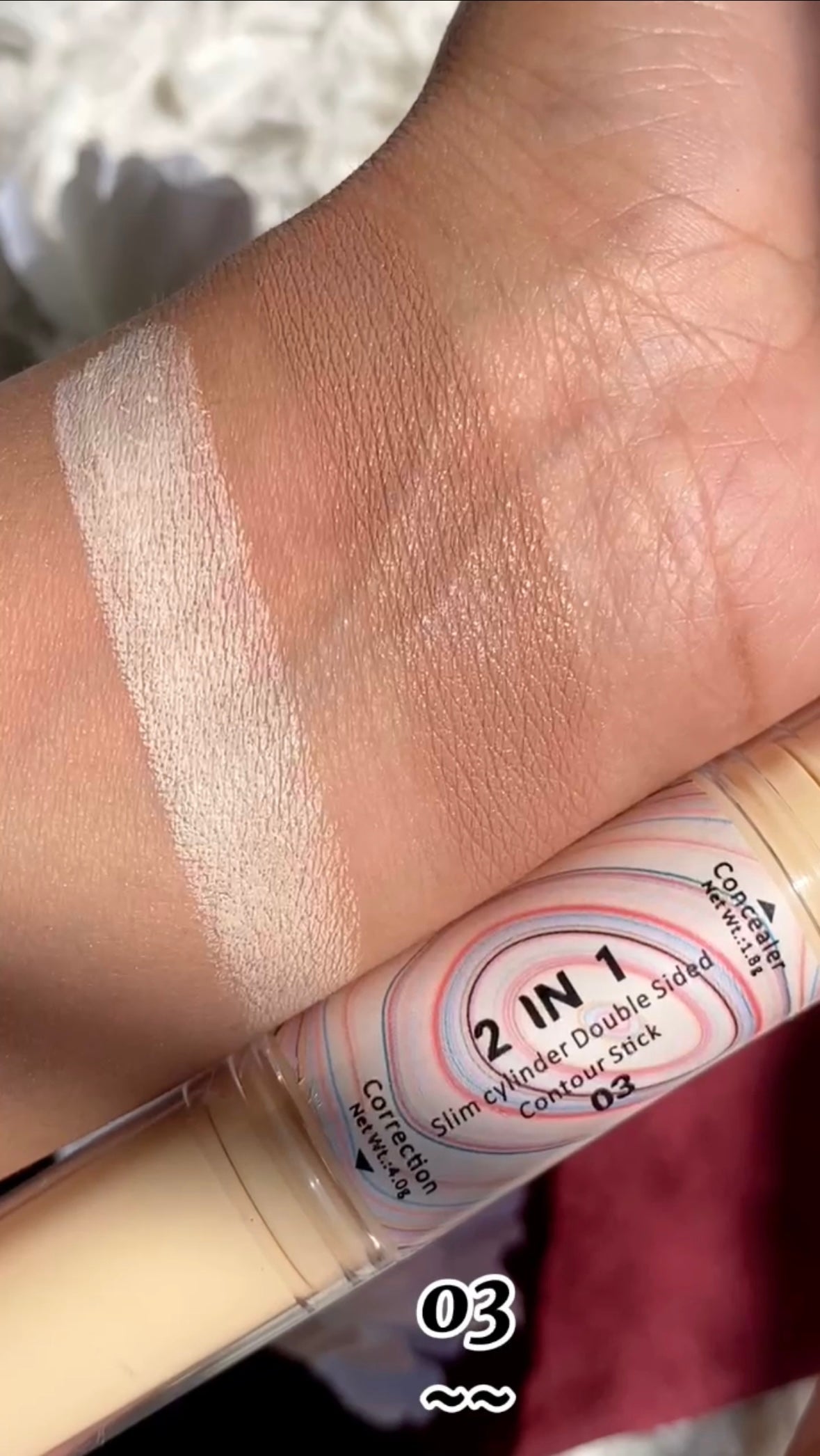 2 in 1 Contour and Concealer Stick