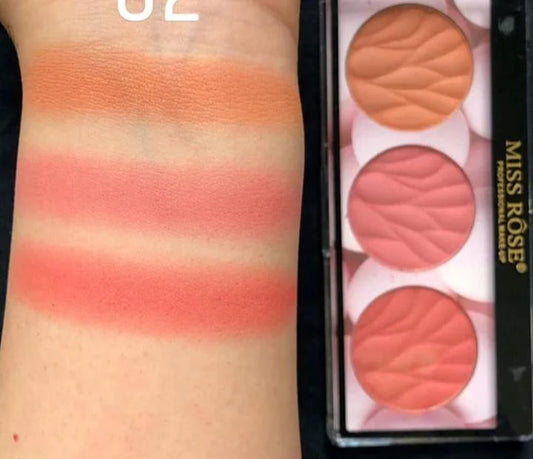 Miss Rose 3 Color Blush