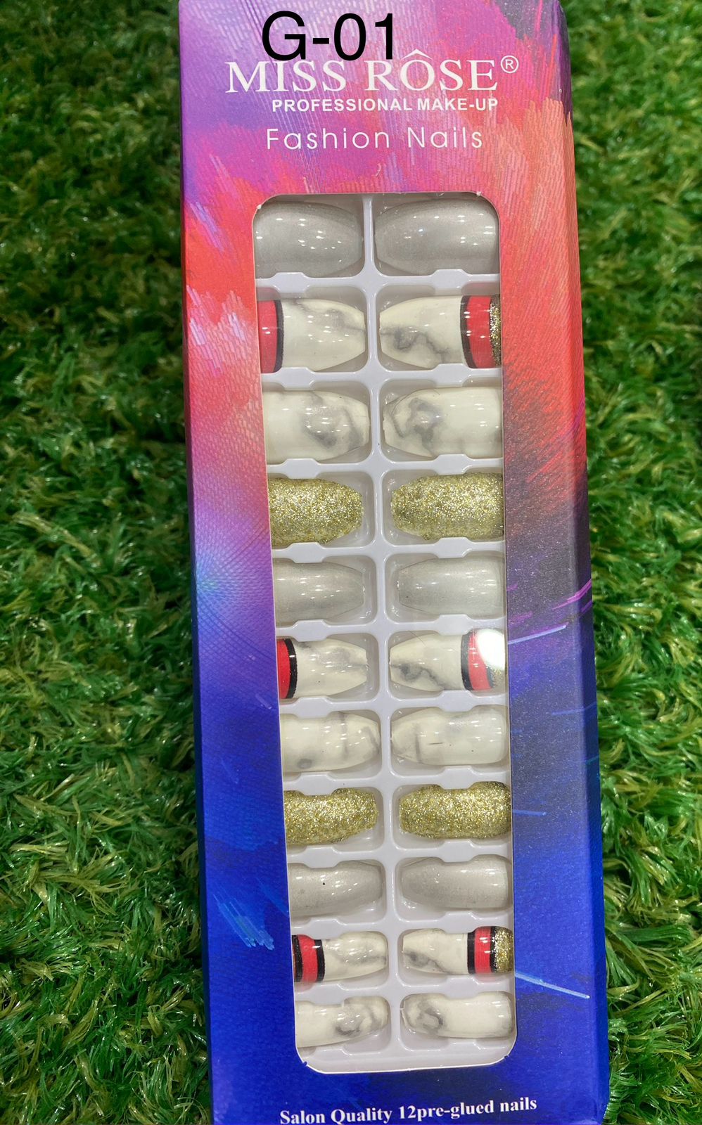 Miss Rose fancy nails