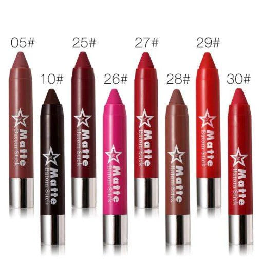 MISS ROSE Matte Lip Batom Crayon