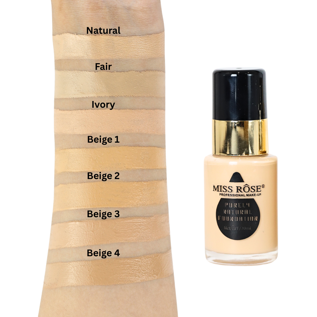 MISS ROSE Purely Natural Foundation