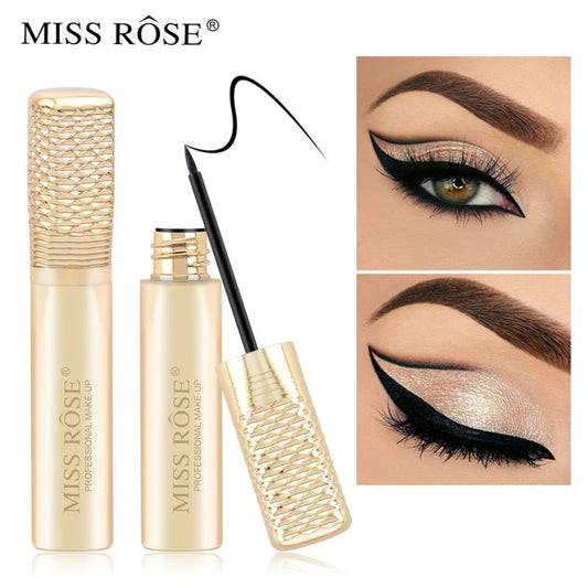 MISS ROSE Black Eye liner Gold