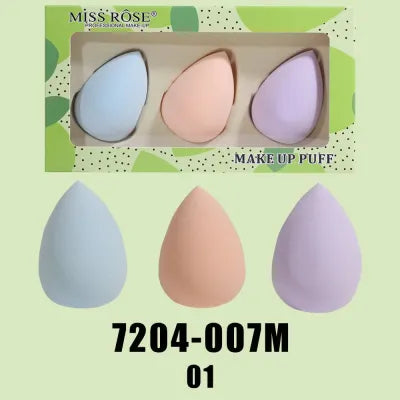 Beauty Blender Pack of 3 -Oval Shape