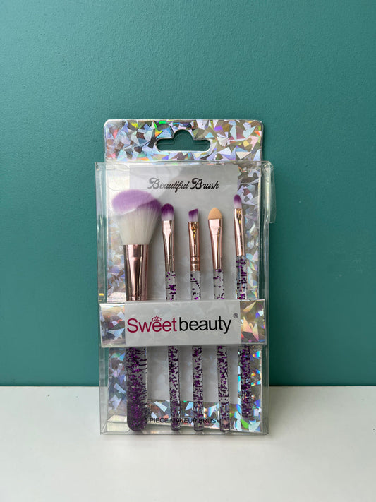 Sweet Beauty makeup brushes set