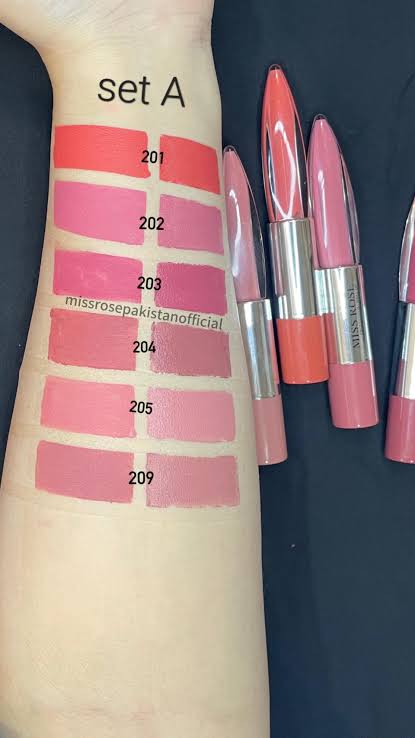 Missrose Dual-Ended Matte Lipstick & Lip Gloss
