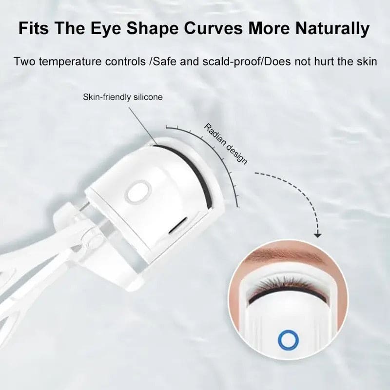 Chargeable eyelash curler