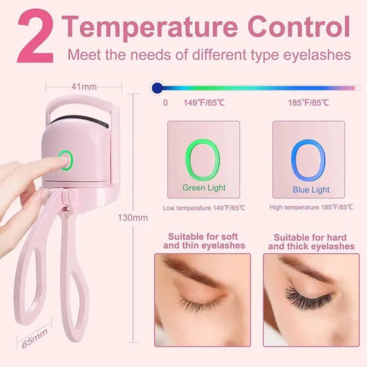 Chargeable eyelash curler