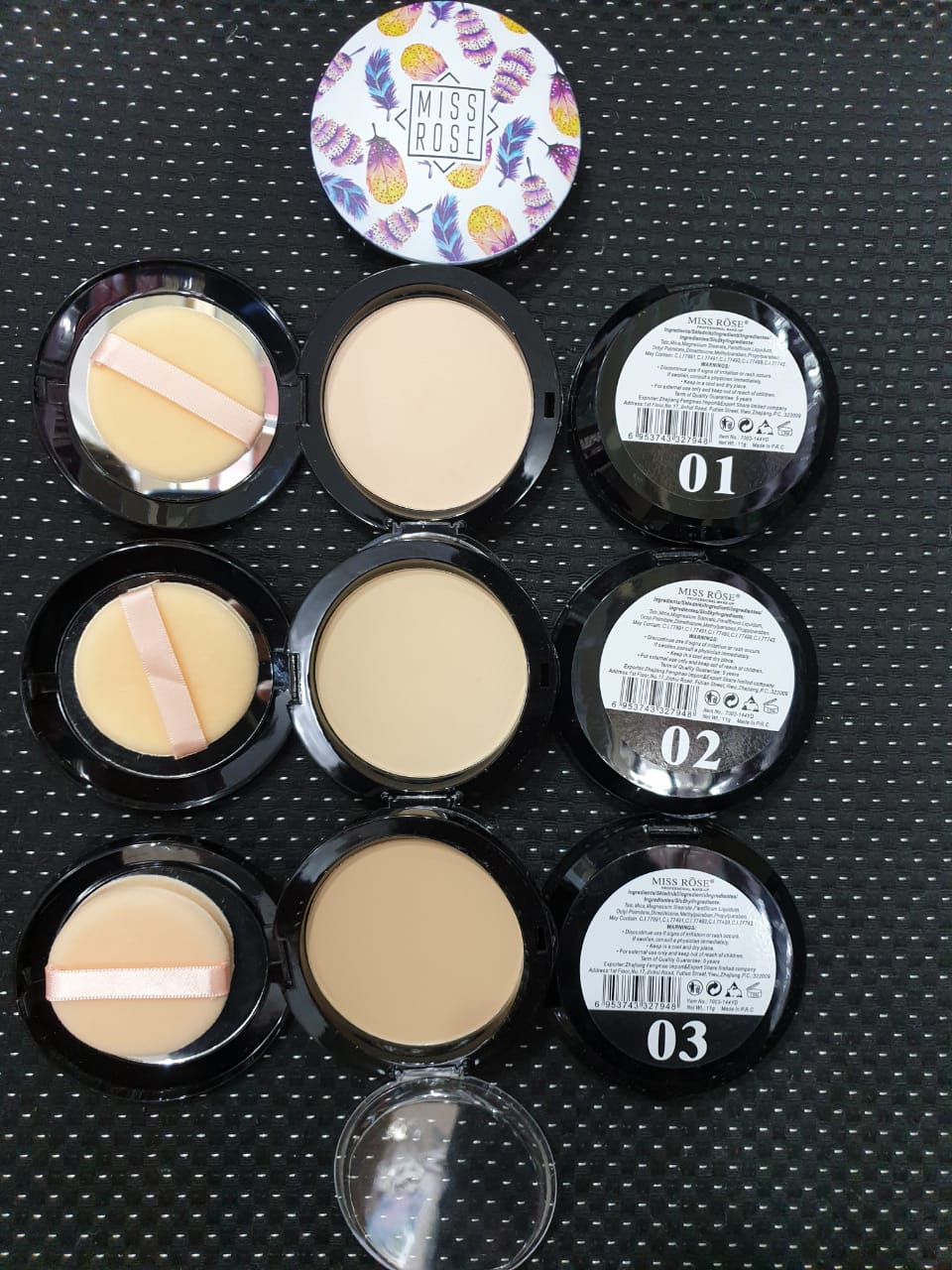 Miss Rose Compact Powder