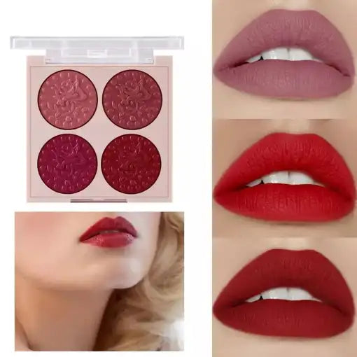 Miss Rose 4 Color gorgeous Lipstick Palette