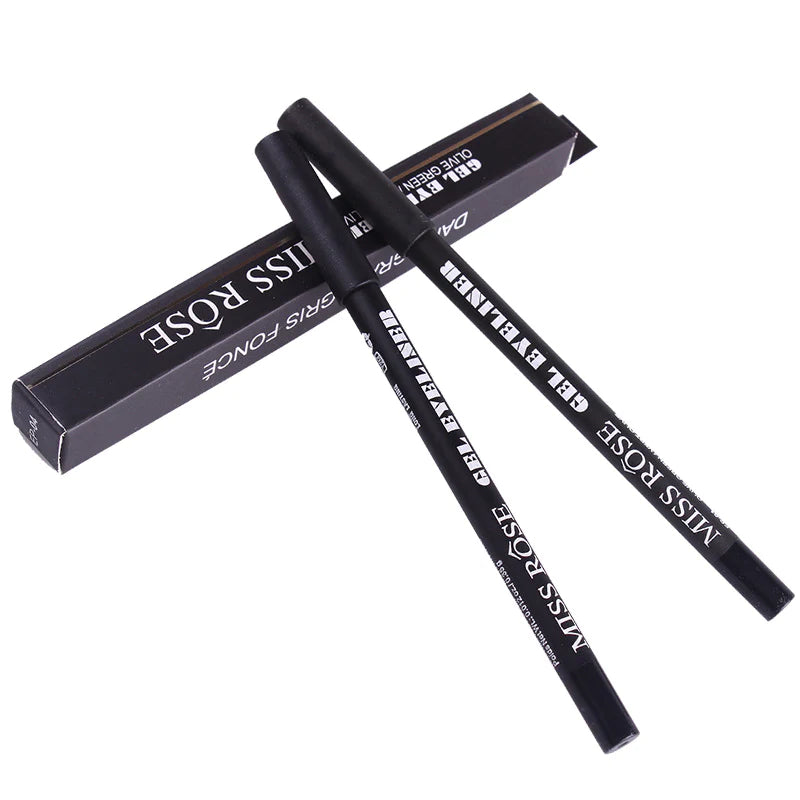 Miss Rose Gel Eyeliner Pencil – Black