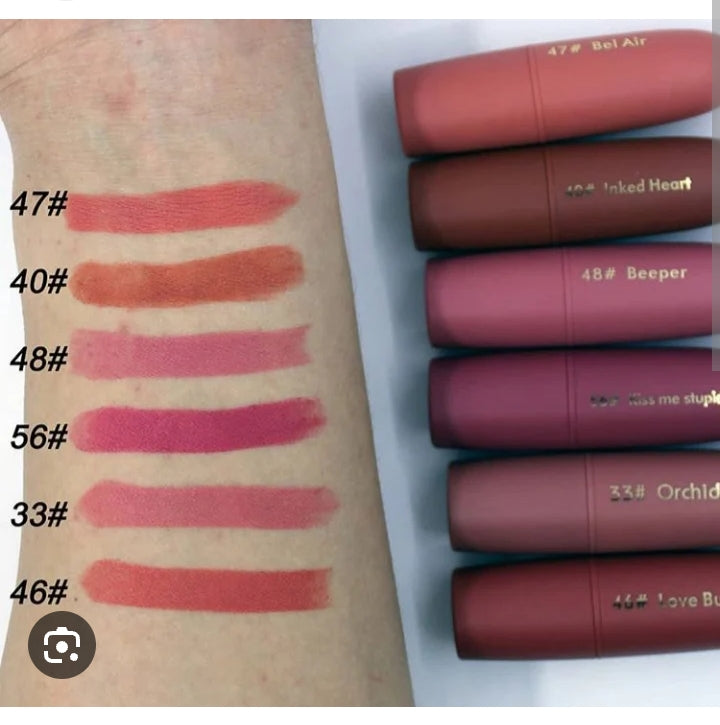 Miss Rose Velvet Matte Lipstick