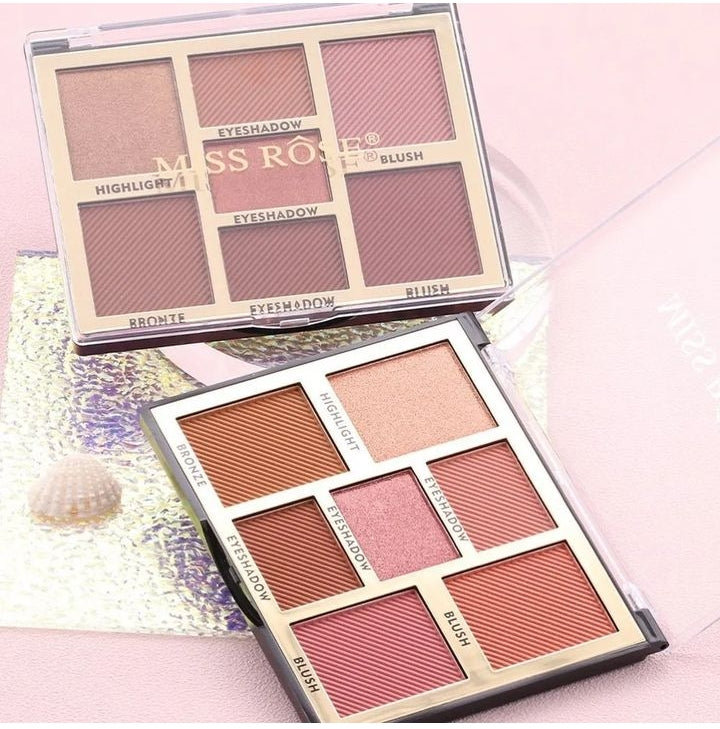 Miss Rose 7 Color Face Palette