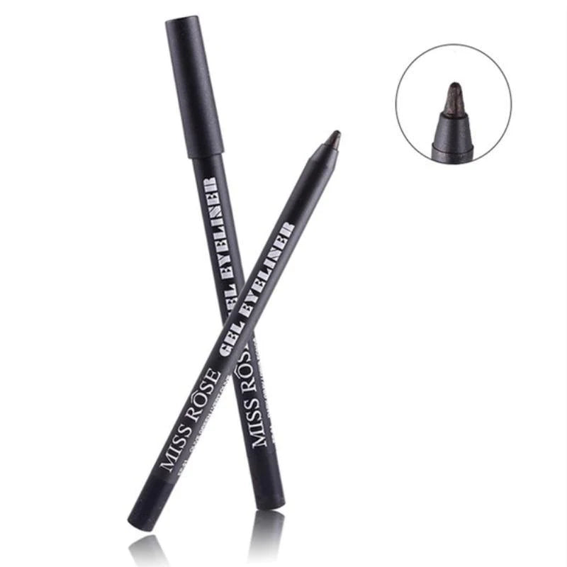 Miss Rose Gel Eyeliner Pencil – Black